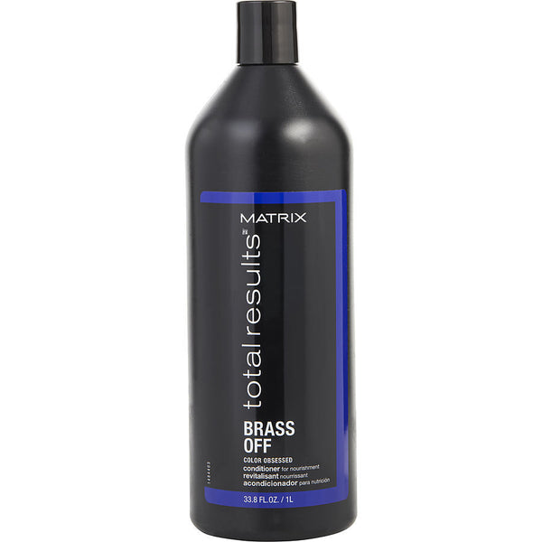 TOTAL RESULTS by Matrix (UNISEX) - BRASS OFF CONDITIONER 33.8 OZ